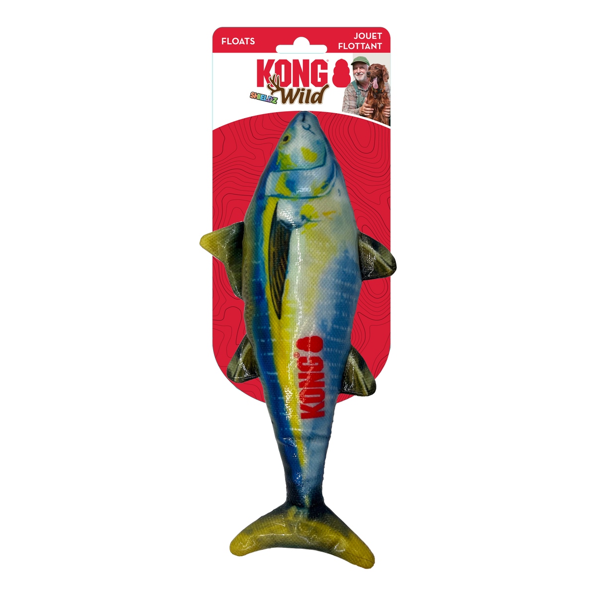 KONG Shieldz Wildz Fish Tuna Dog Toy - Ranson, WV - Gower's Feed, Inc.