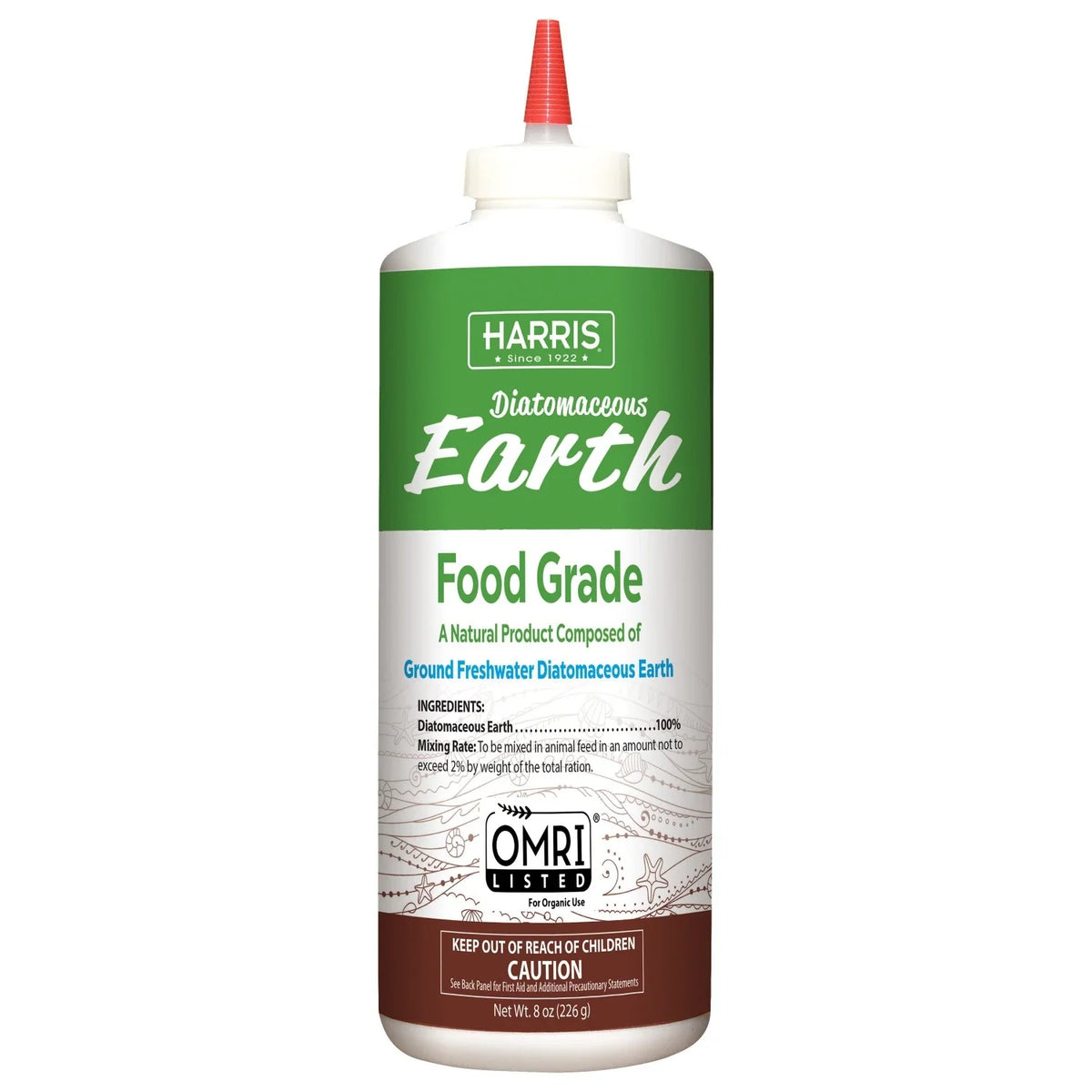 Harris Diatomaceous Earth Food Grade - 4 lb