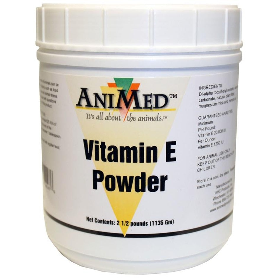 Image showcasing ANIMED VITAMIN E SUPPLEMENT POWDER FOR HORSES - Ranson, WV - Gower's ...