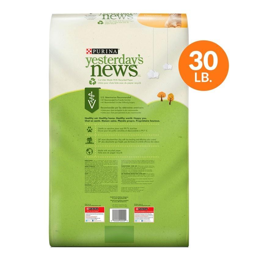 Yesterday's News Original Unscented Formula Cat Litter Ranson