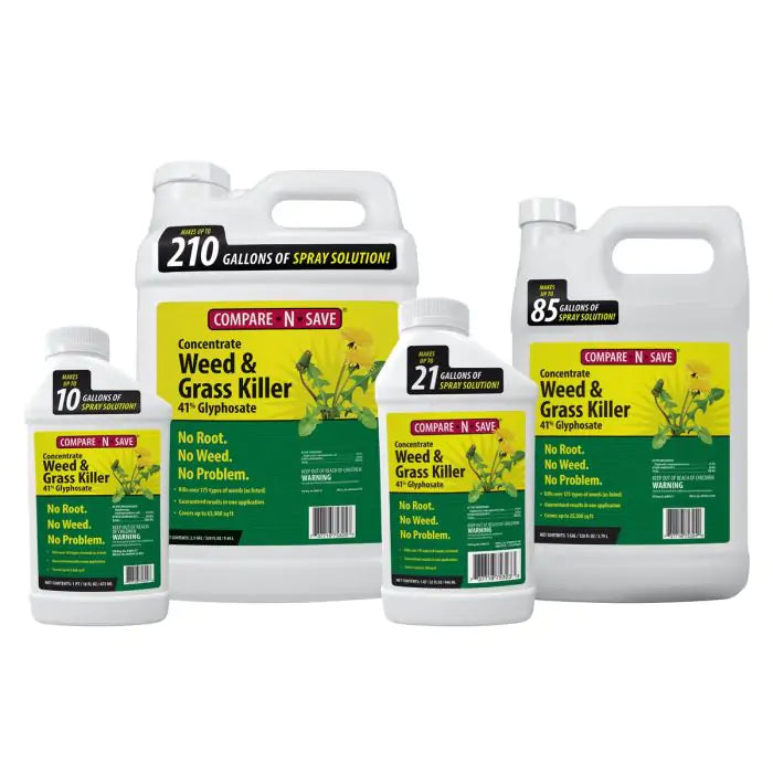 41 glyphosate herbicide mixing chart Ragan & Massey Compare-N-Save Concentrate Grass and Weed Killer 41% Glyphosate - Ranson, WV