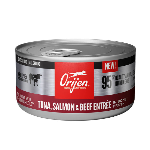 ORIJEN® Tuna, Salmon & Beef Entrée Wet Cat Food