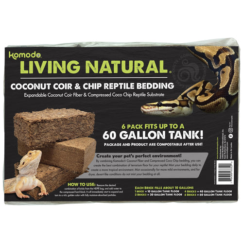 Multipet Komodo Coconut Coir Peat and Chip Bedding