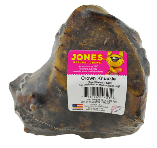 Jones Natural Chews Crown Knuckles Dog Treat