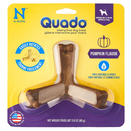 N-Bone® Quado® Interactive Bone Pumpkin Flavor