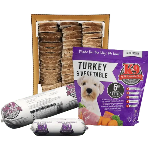 K-9 Kraving Turkey Vegetable Raw Dog Food Ranson, WV Gower's