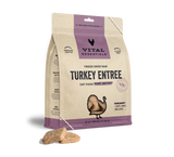 Vital Essentials Turkey Freeze-Dried Raw Entrée Cat Food Mini Patties