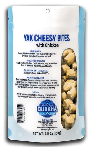 Durkha Yak Cheesy Bites with Chicken Dog Treats