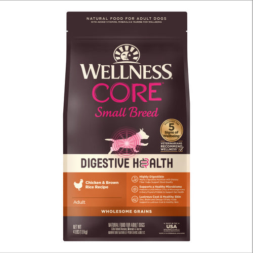 Wellness CORE Digestive Health Small Breed Chicken & Brown Rice