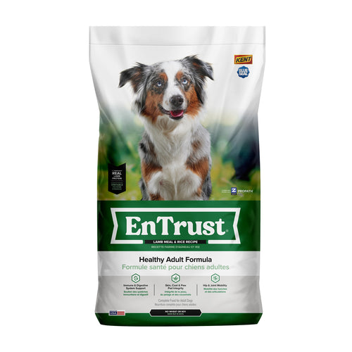 Kent Blue Seal EnTrust® Healthy Adult Lamb Meal & Rice Recipe Dog Food