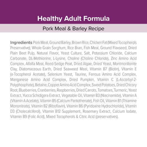 Kent Blue Seal EnTrust® Healthy Adult Pork Meal & Barley Recipe Dog Food