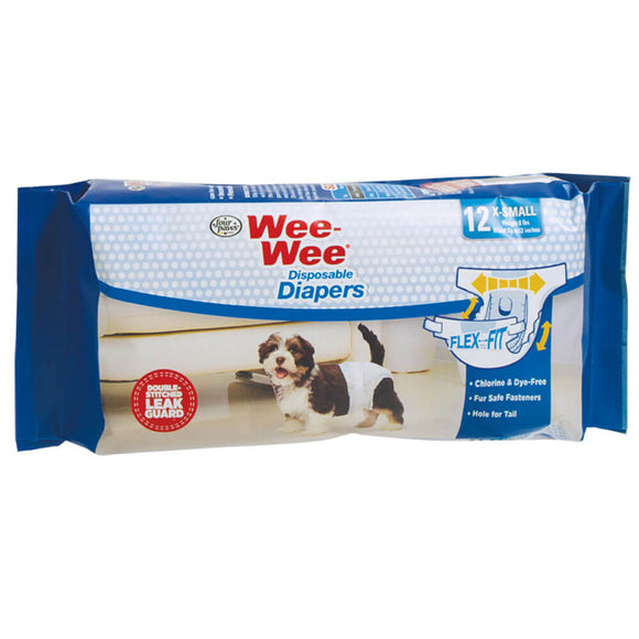 Four Paws Wee-Wee® Disposable Dog Diapers