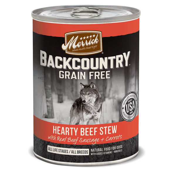Merrick Backcountry Grain Free - Hearty Beef Stew