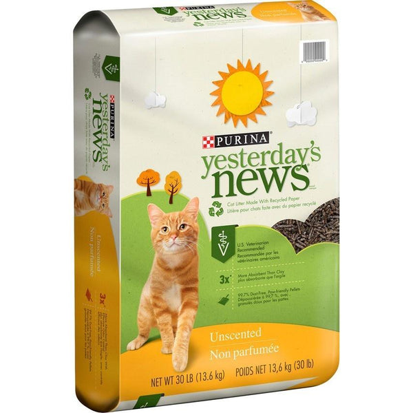 Yesterday's News Original Unscented Formula Cat Litter Ranson
