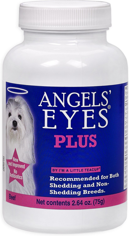 Angels' Eyes Plus Beef Flavor Antibiotic Free Supplement for Dogs