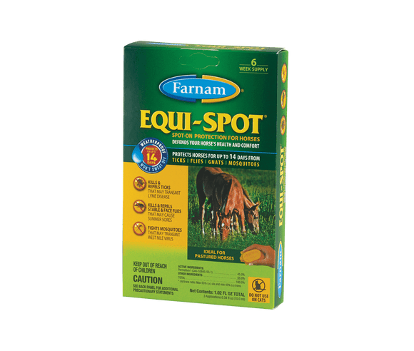 Equi-Spot® Spot-on Protection for Horses (12 Week Supply)