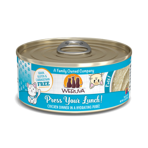 Weruva Classic Cat Paté, Press Your Lunch! with Chicken (5.5-oz, Single)