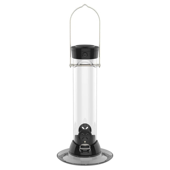 Classic Brands Droll Yankees® Onyx Clever Clean® Thistle Finch Feeder with Easy Opening