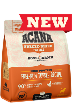 ACANA Free-Run Turkey Recipe Freeze-Dried Dog Food