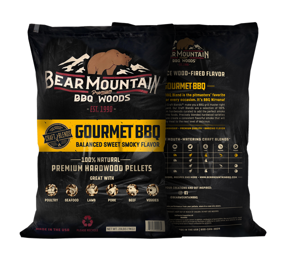 Bear Mountain Gourmet BBQ Craft Blends™ Wood Pellets