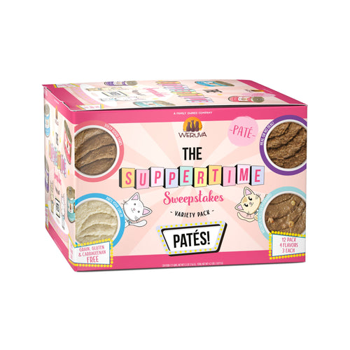 Weruva Classic Paté Cat Food, The Suppertime Sweepstakes Variety Pack
