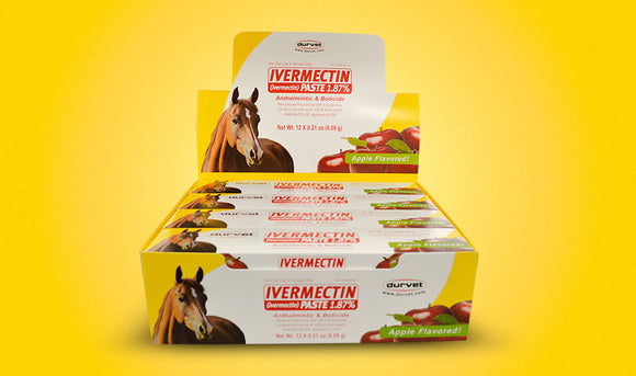 Med-Pharmex Ivermectin Paste 1.87% - Apple Flavor - .21 oz