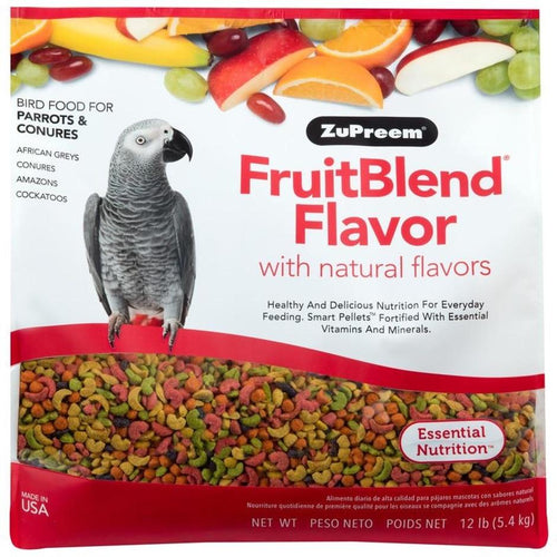 FRUITBLEND WITH NATURAL FRUIT FLAVORS MD/LG PARROT