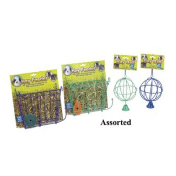 HAY FEEDER - WIRE BALL WITH BELL (ASSORTED)