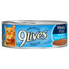 9 Lives Meaty Paté With Real Ocean Whitefish 5.5 oz